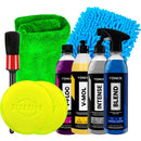 Kit Shampoo V-Mol V-Floc Intense Cera Blend Spray 500ml Vonixx e Acessórios Karbox