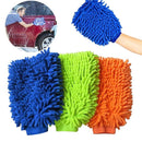 🧤 Kit de Lavagem para Carro e Moto – Luvas de Microfibra Multicoloridas 🚗✨