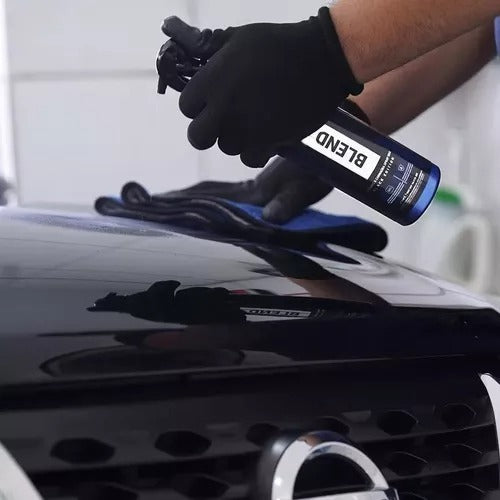 Kit Cera Blend Spray Carnauba Vonixx Shampoo V-floc Toalha Microfibra