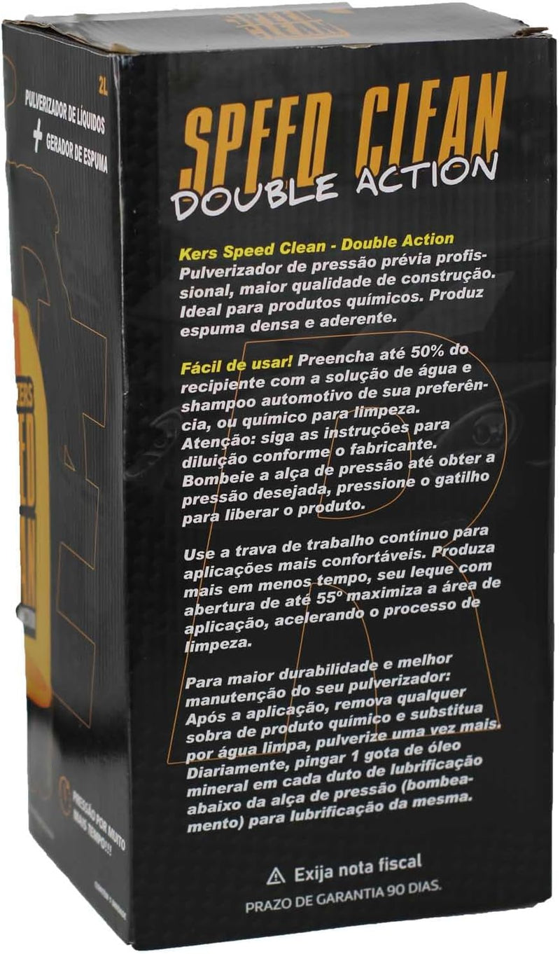 Pulverizador Snow Foam 3 em 1 Speed Clean 2 Litros Kers