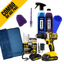 Parafusadeira Furadeira De Impacto The Black Tools Profissional TB-21PX 2 Baterias Com Maleta 60Hz Amarelo