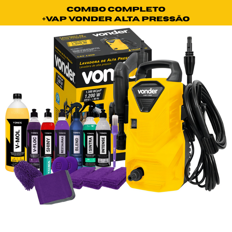 Kit Iniciante Vonixx Proteção e Acabamento Completo - Frete Grátis