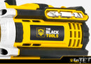 Parafusadeira Furadeira De Impacto The Black Tools Profissional TB-21PX 2 Baterias Com Maleta 60Hz Amarelo
