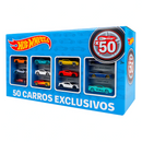 Caixa Hotwheels com 50 Carros exclusivos e ÚNICOS - FRETE GRÁTIS