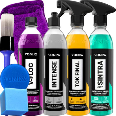 Kit Lavadora De Alta Pressão + Kit limpeza total Vonixx